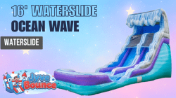 Ocean Wave Water Slide - 16'