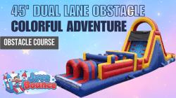 Colorful Obstacle Course - 45'