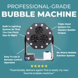 Professional Bubble Machine