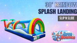 30' Rainbow Slip-N-Slide