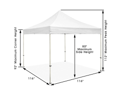 10X10 3 1773765971 10' x 10' Canopy Tent