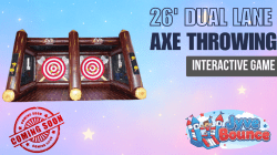 Battle Axe Throwing Inflatable