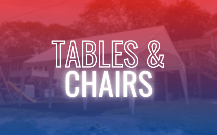 Table & Chair Rentals
